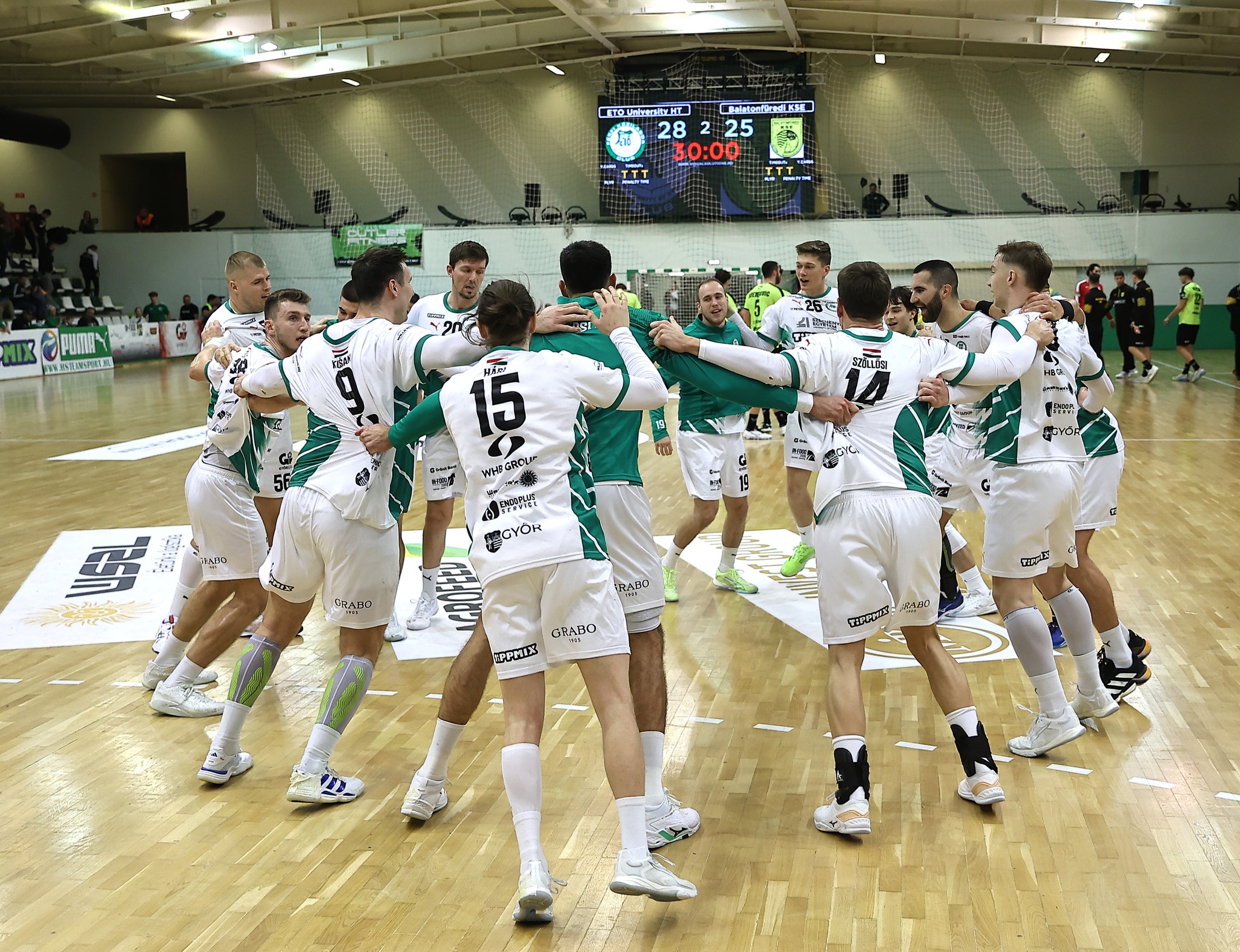 Az ETO University őszi szereplése számokban