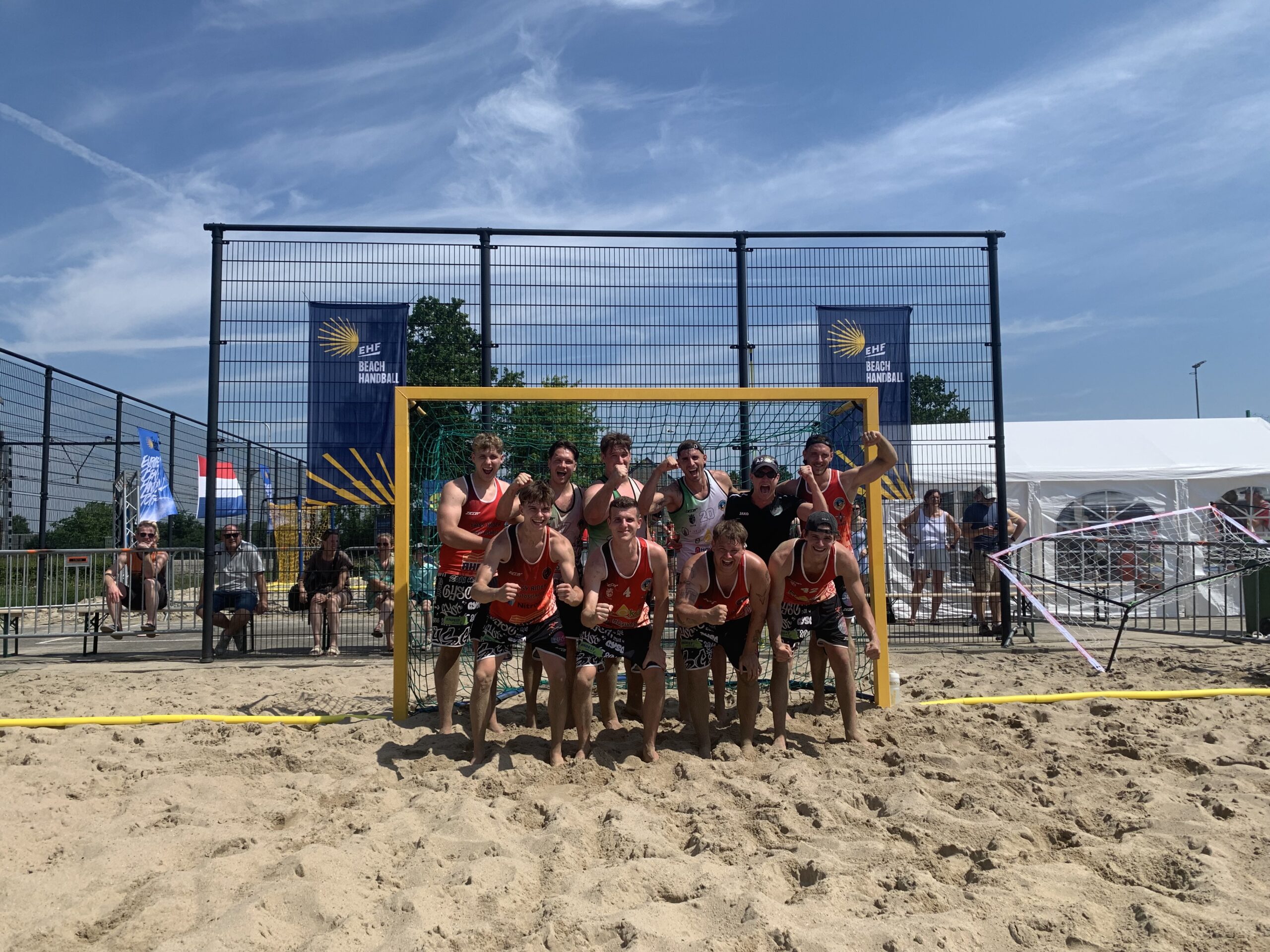 4. hely a Camelot Beach Handball Tournament-en